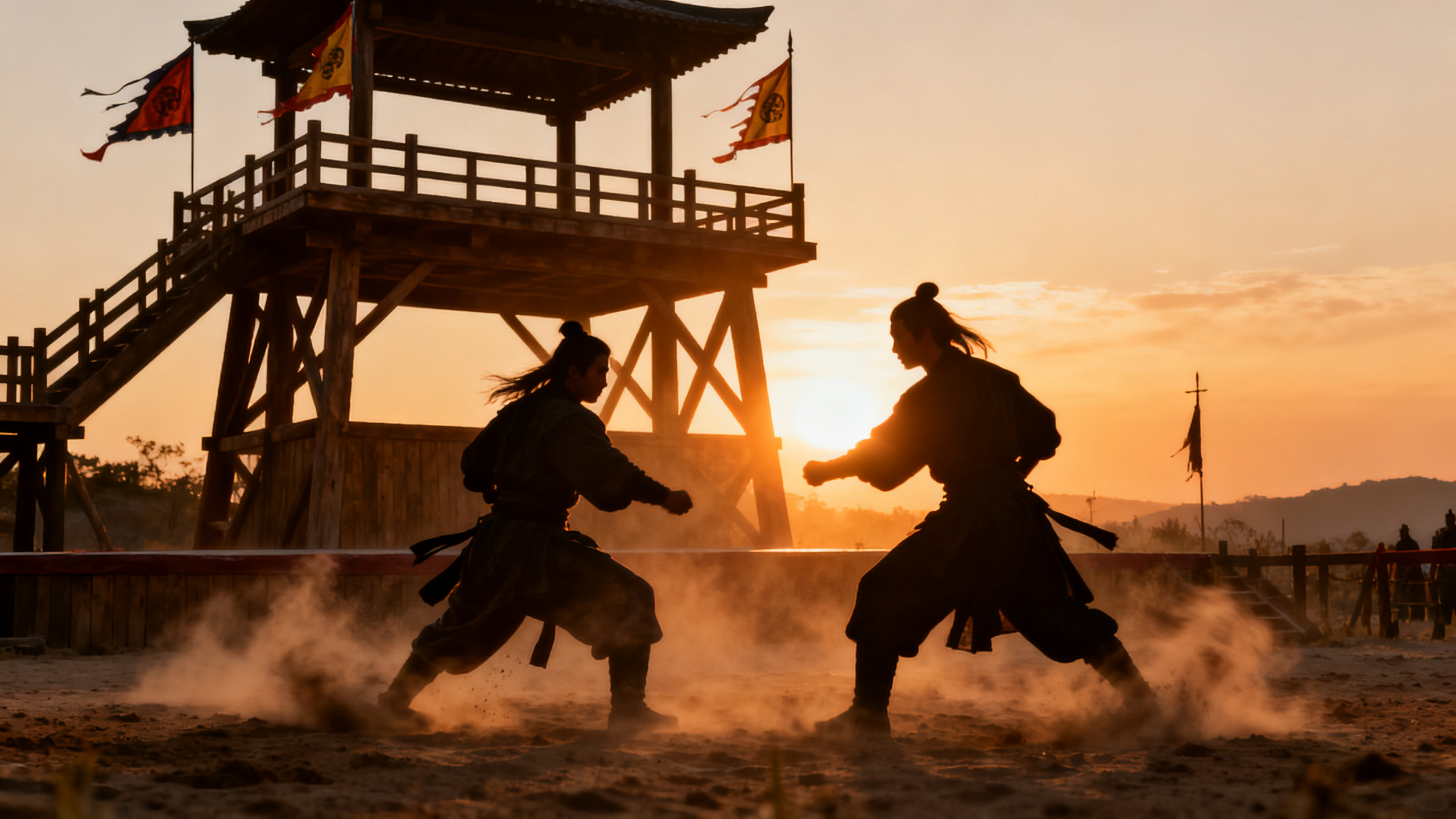 天龙八部私服发布网·武当门派副本定位:队伍里干什么、别干什么配图:夕阳比武擂台对线场景